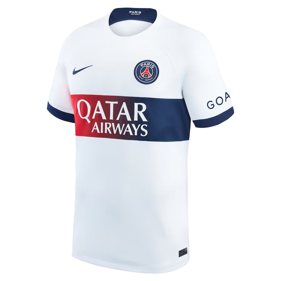 Maillot de supporter Paris Saint-Germain Extérieur 23/24 Verratti 6 pour Homme - Blanc