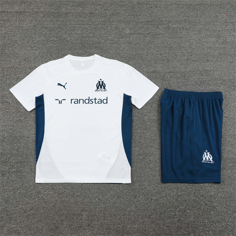 Maillot et short d'entraînement de l'Olympique de Marseille 24/25